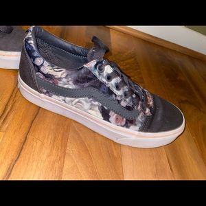 Floral vans